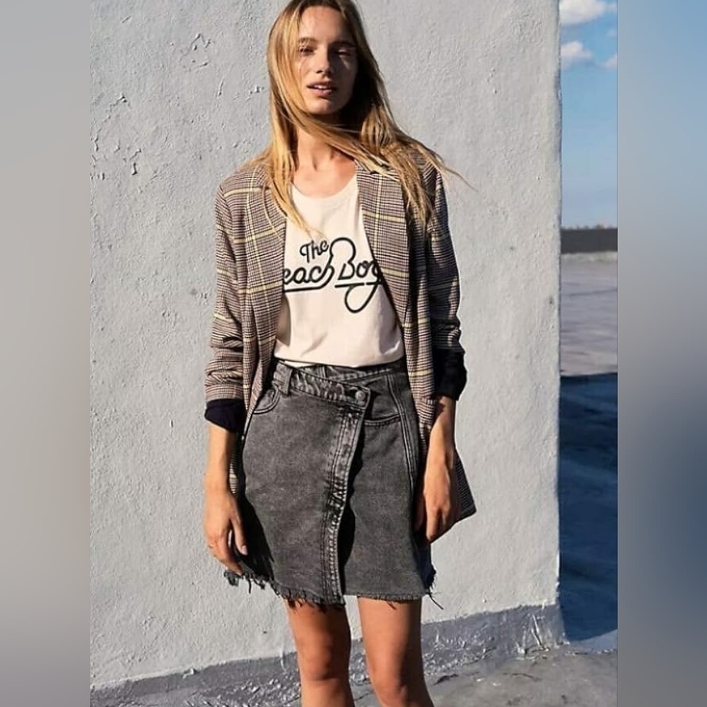 *NWOT* Free People We The Free Parker Wrap Mini Skirt